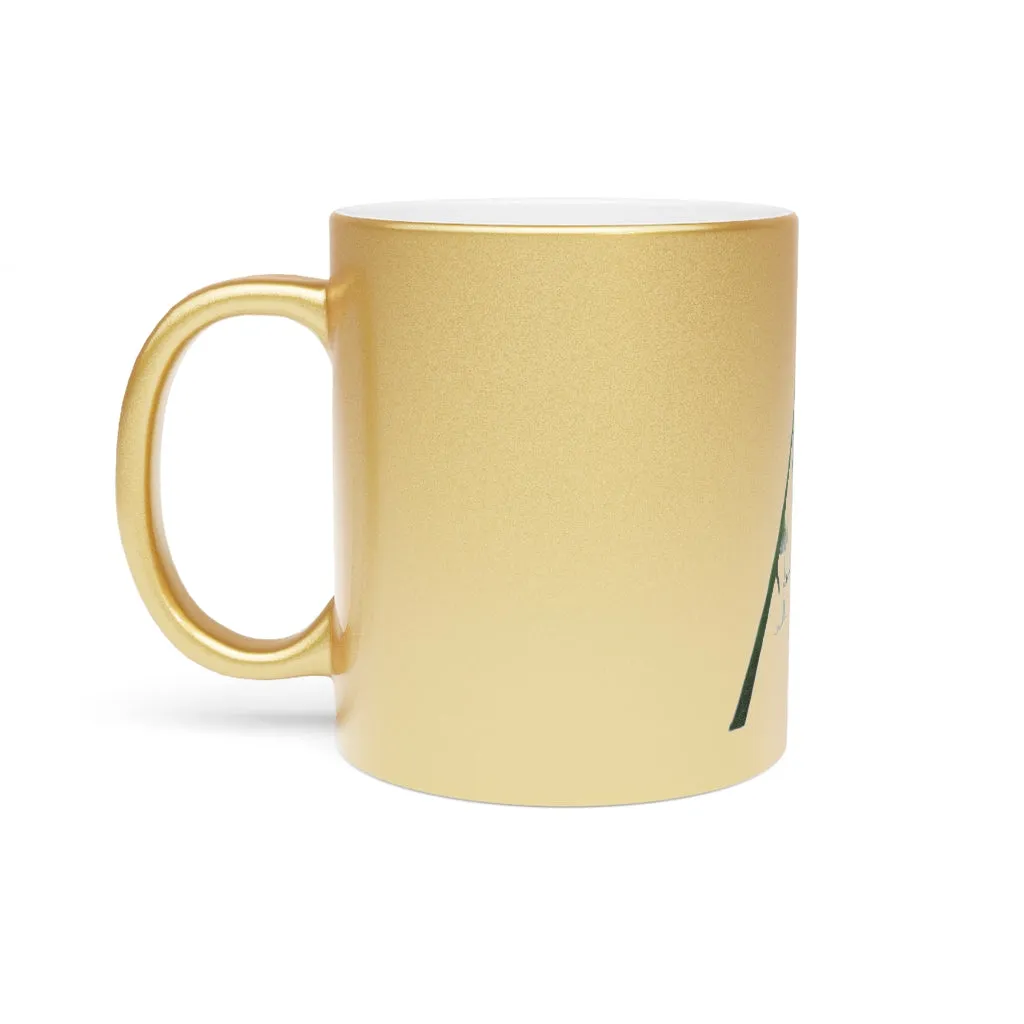 Lilly Metallic Mug (Silver / Gold)