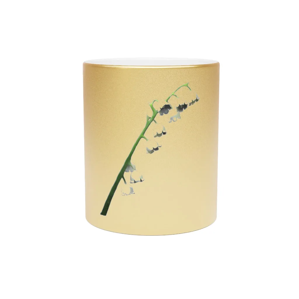 Lilly Metallic Mug (Silver / Gold)