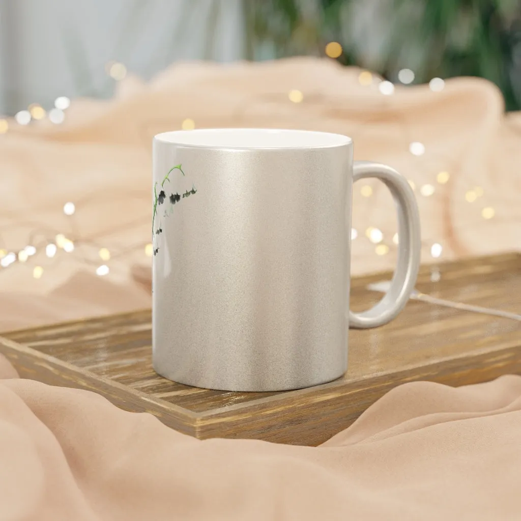 Lilly Metallic Mug (Silver / Gold)