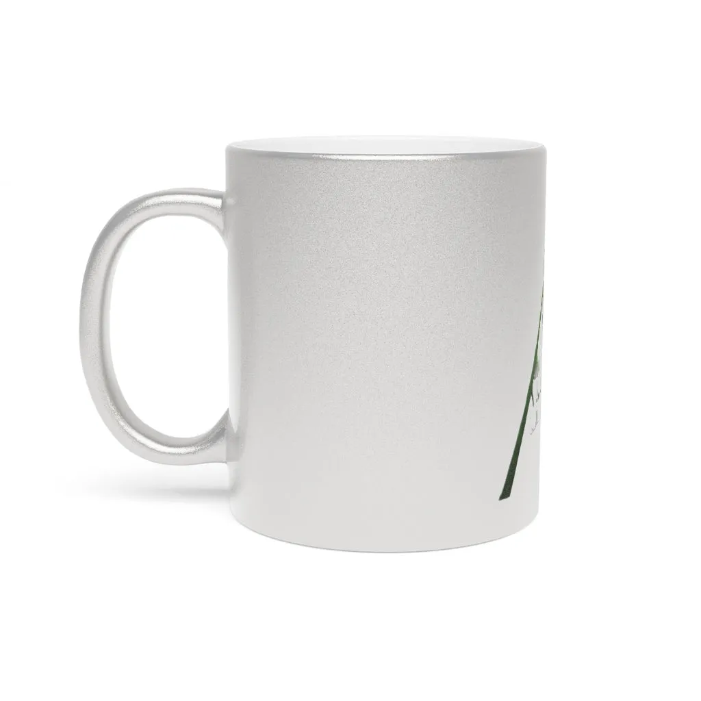 Lilly Metallic Mug (Silver / Gold)