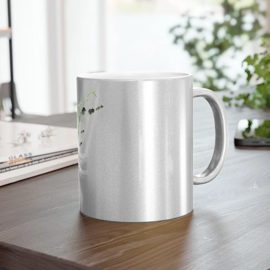 Lilly Metallic Mug (Silver / Gold)