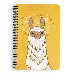Llama: Plain Spiral Notebook
