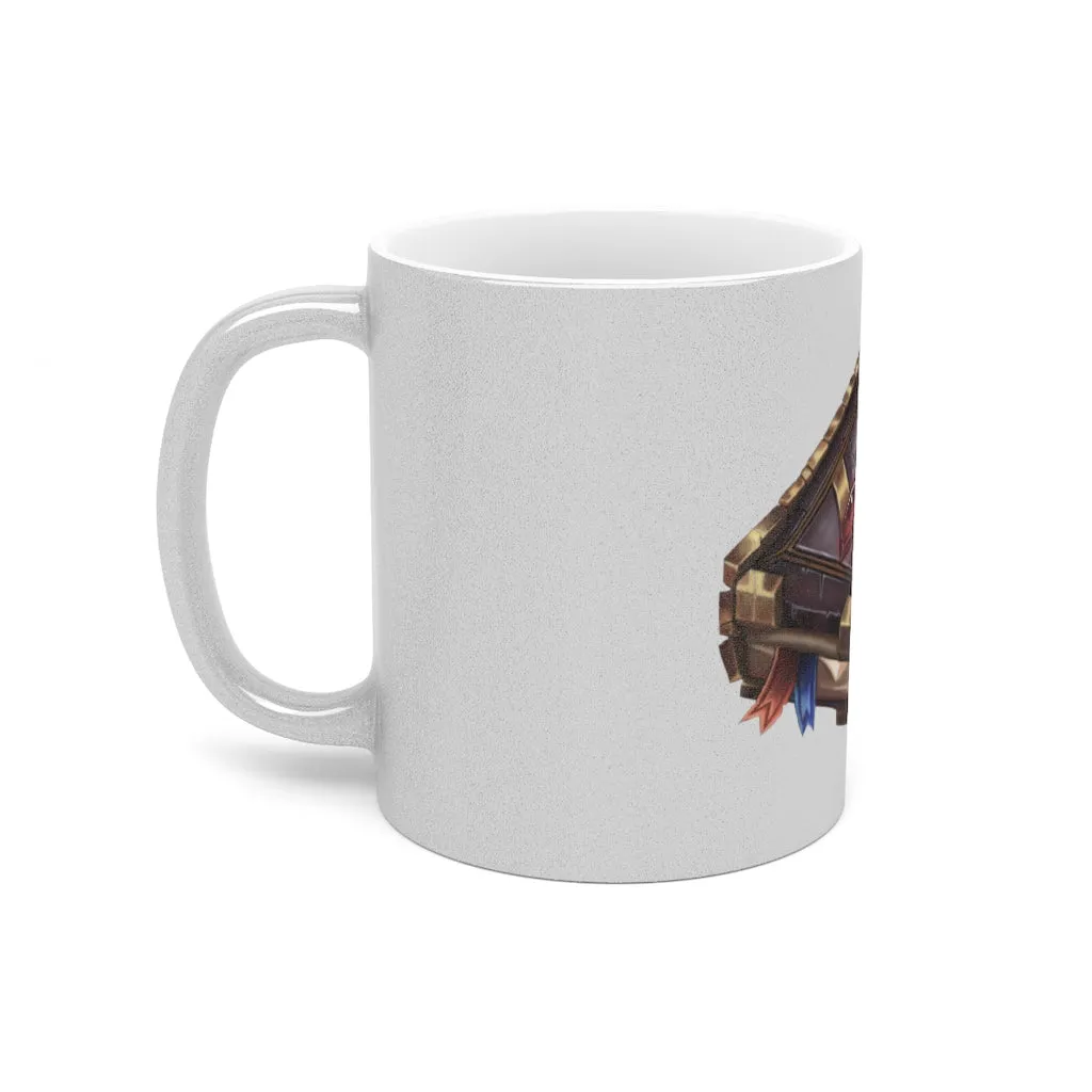 Magic Book Metallic Mug (Silver / Gold)