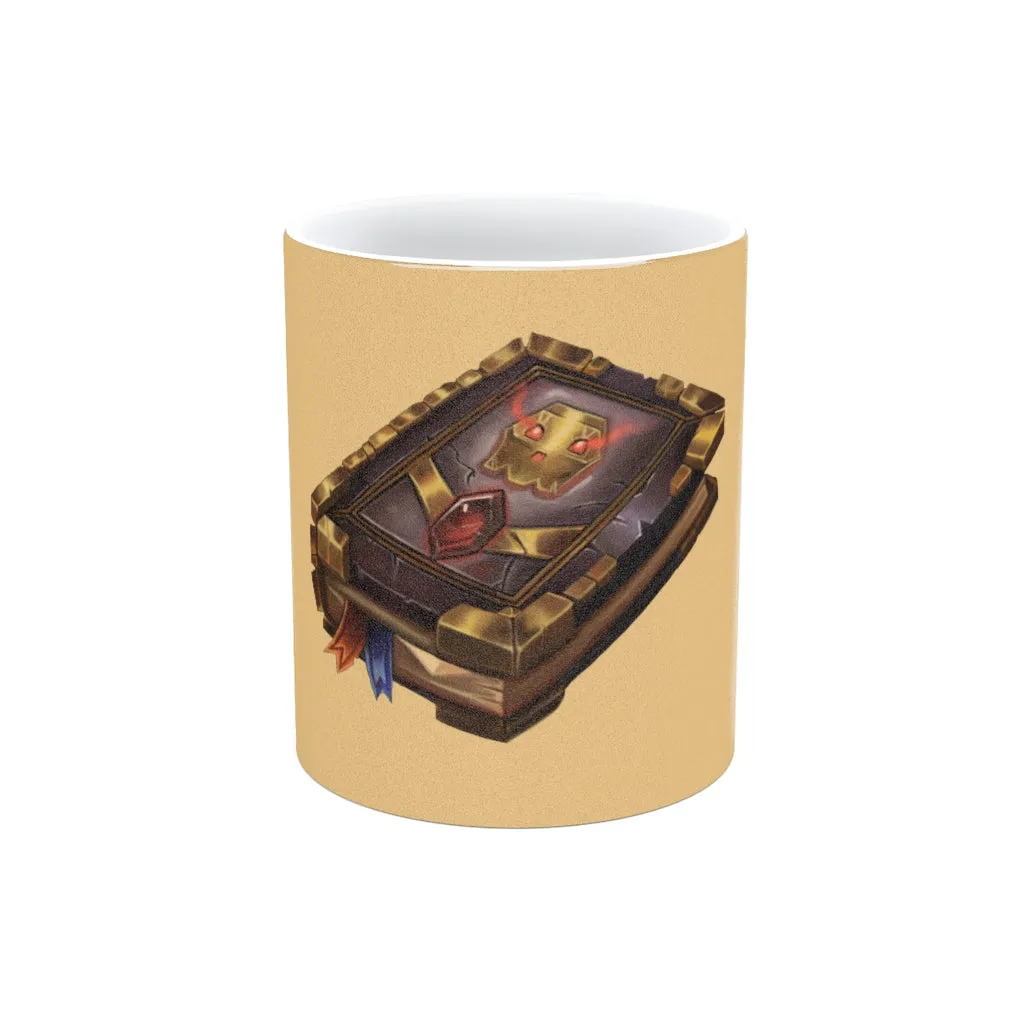Magic Book Metallic Mug (Silver / Gold)
