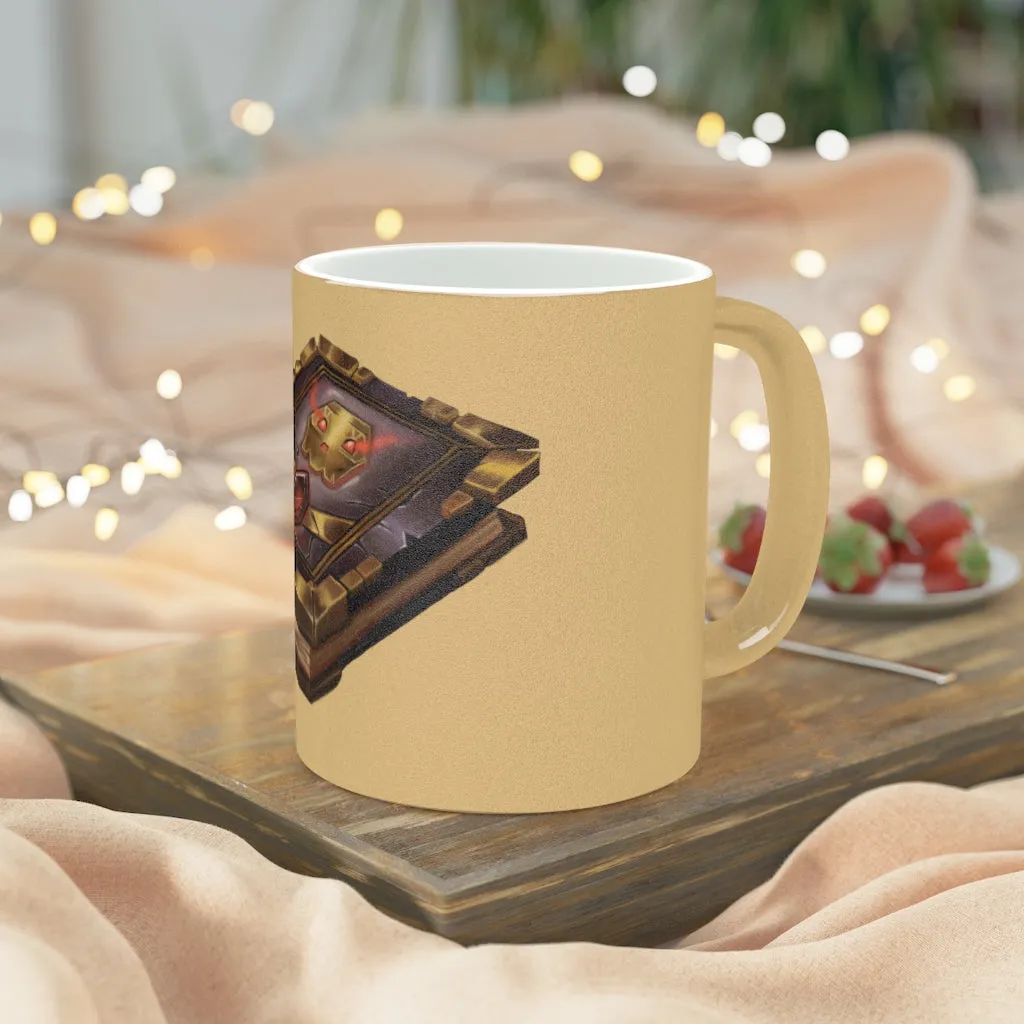 Magic Book Metallic Mug (Silver / Gold)