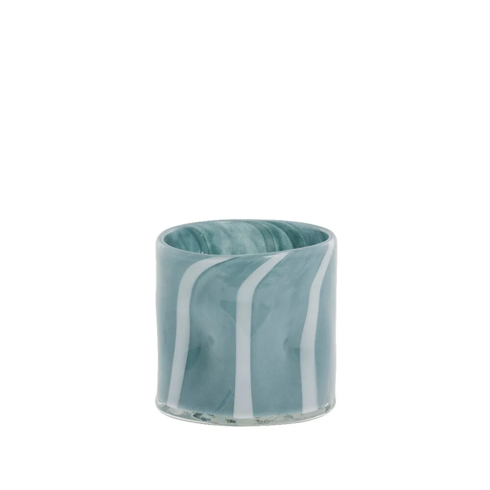 Marelle vase 10x10 cm. light blue