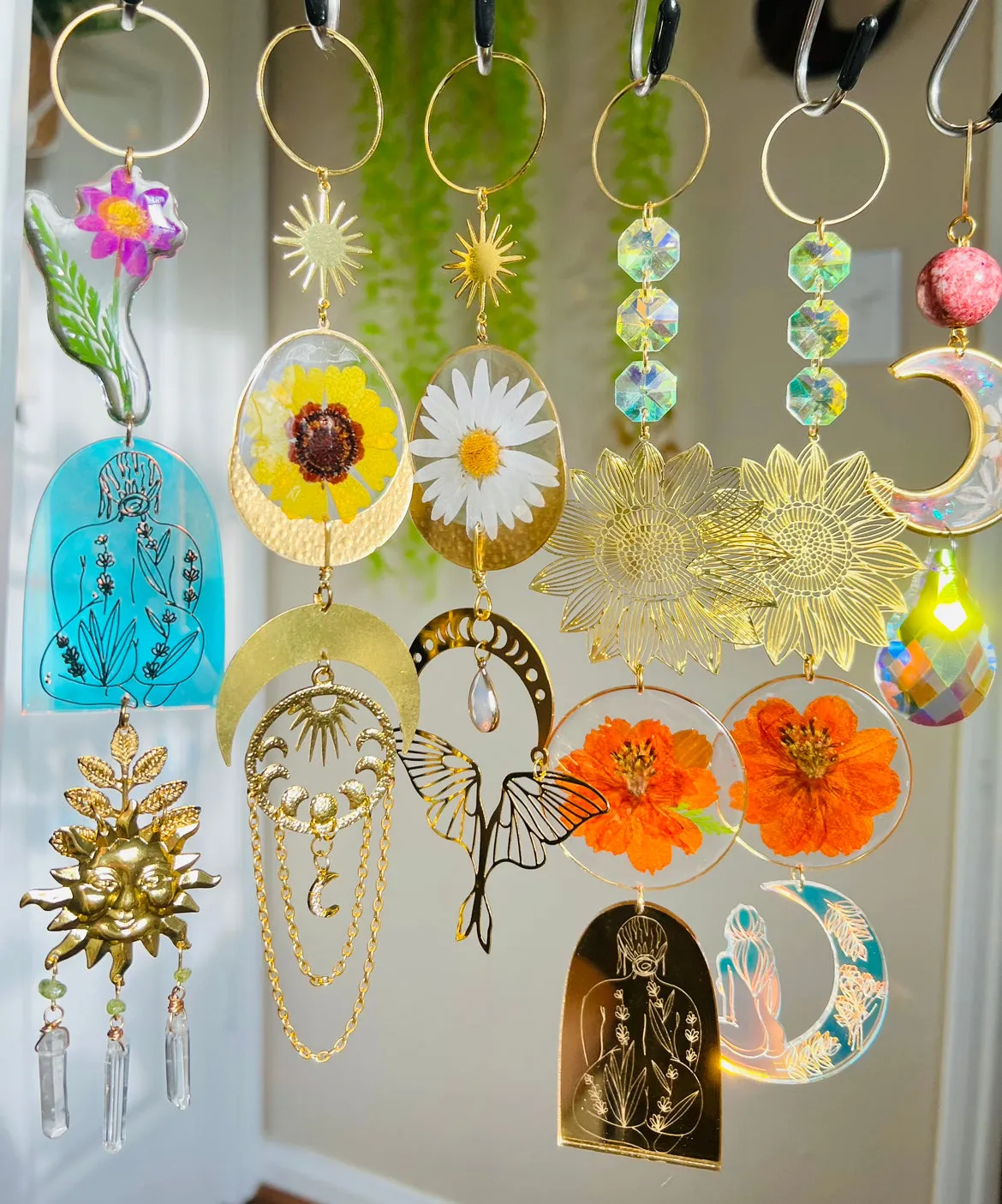 Mini Suncatchers/Hangers 🌺