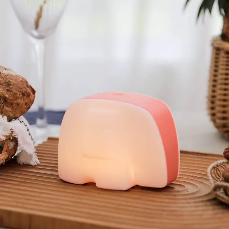 Modern Creative Simple ABS Little Elephant LED Table Lamp