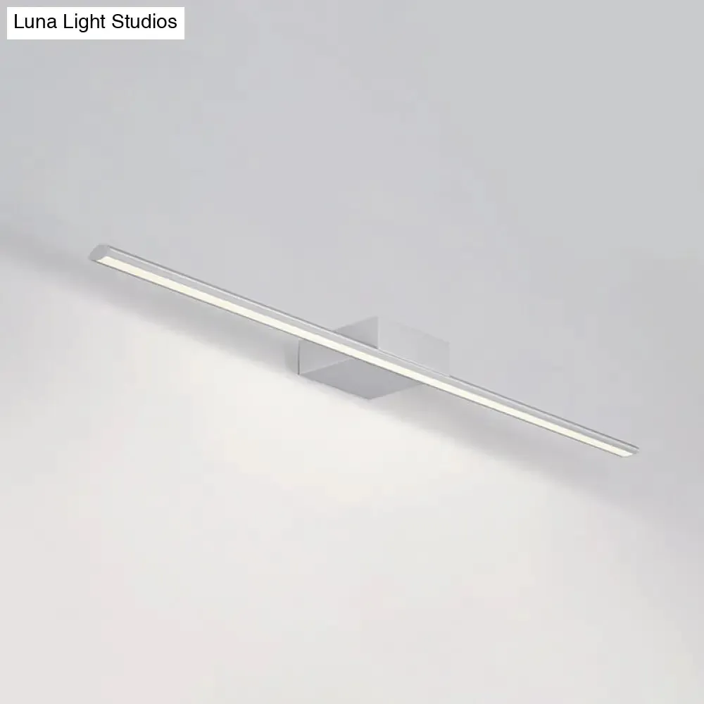 Modern Nordic LED Vanity Lamp for Bathroom - Wall Mounted Mirror Front