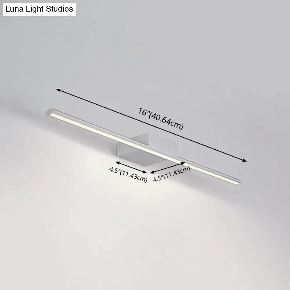 Modern Nordic LED Vanity Lamp for Bathroom - Wall Mounted Mirror Front