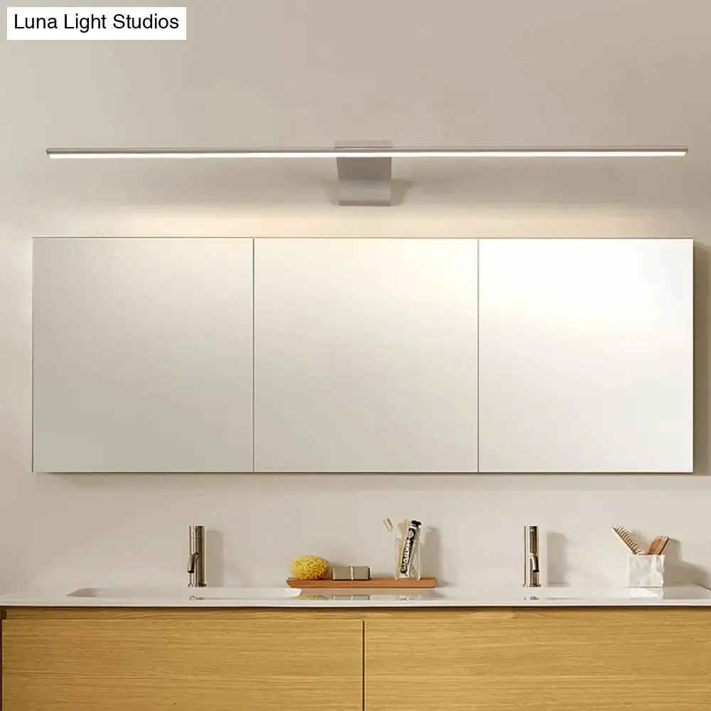 Modern Nordic LED Vanity Lamp for Bathroom - Wall Mounted Mirror Front