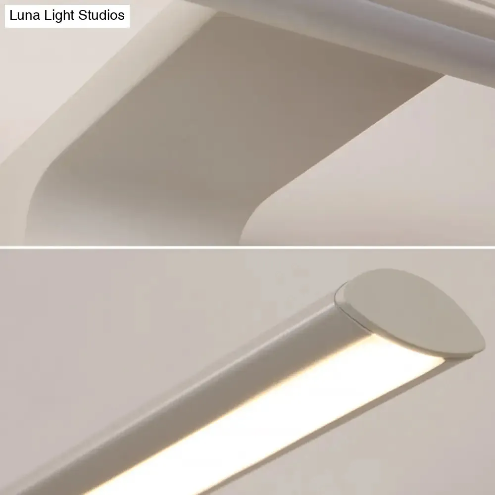 Modern Nordic LED Vanity Lamp for Bathroom - Wall Mounted Mirror Front