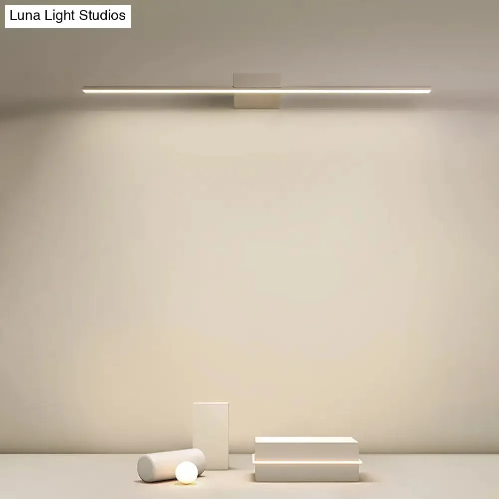 Modern Nordic LED Vanity Lamp for Bathroom - Wall Mounted Mirror Front