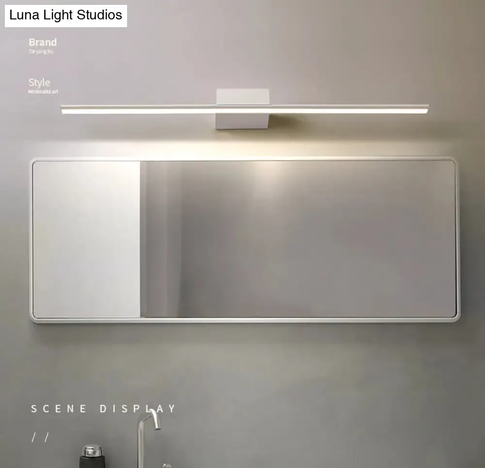 Modern Nordic LED Vanity Lamp for Bathroom - Wall Mounted Mirror Front
