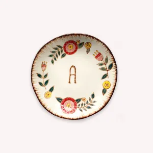Monogram Catchall Plate (Assorted Letters)