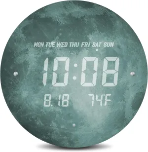 Moon Wall Clock - Smart LunaLED ™