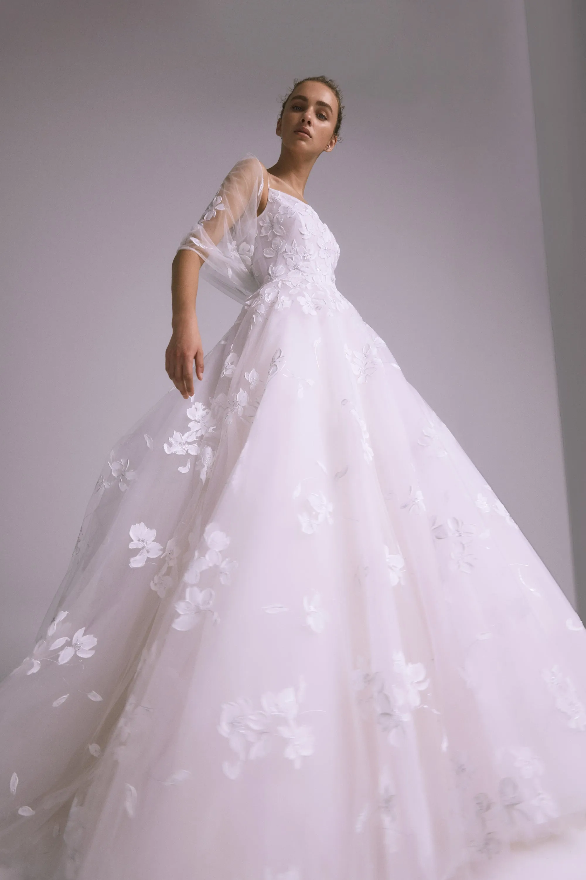 MS751 - Hand Painted Cocoon - Ivory