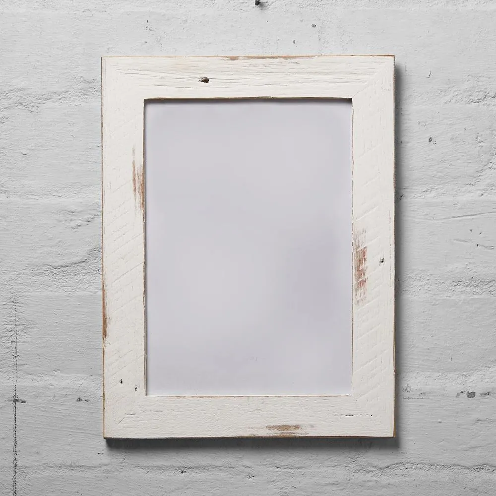 Mulbury ORIGINAL Upcycled Timber Picture Frame - White