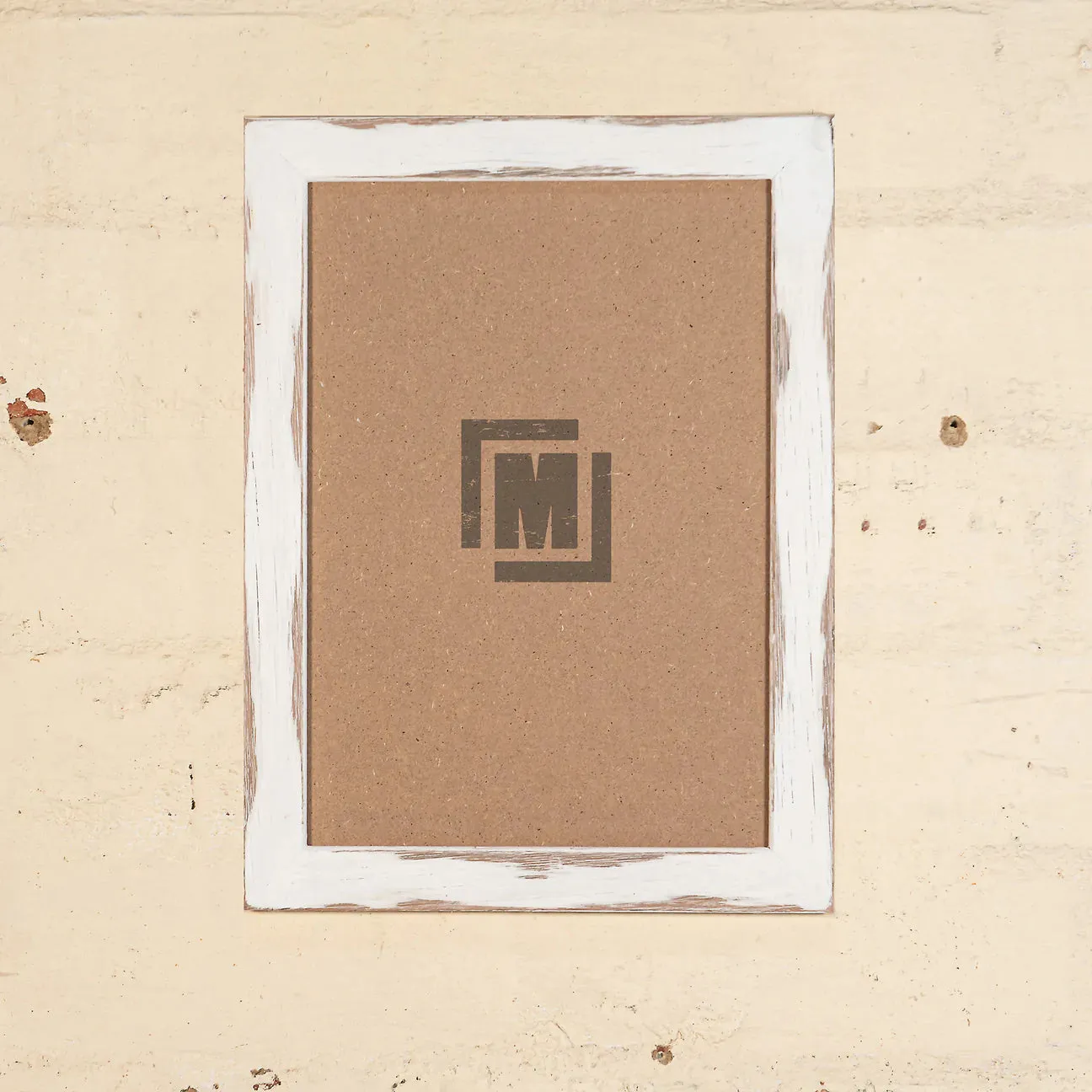 Mulbury SLIM Upcycled Timber Picture Frame - White