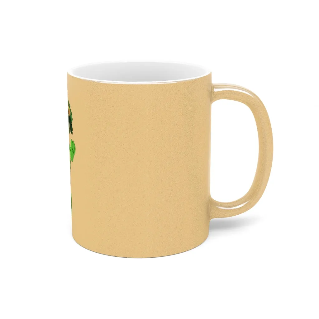 Mushamep Metallic Mug (Silver / Gold)