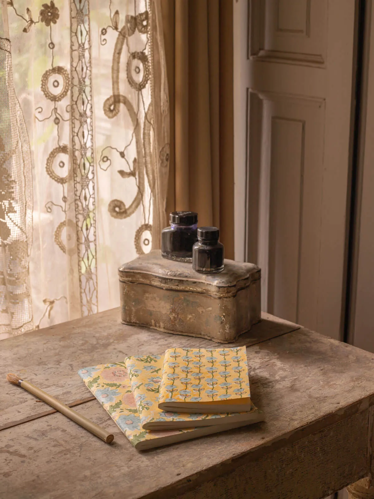 Notebook Set of 3, Buttermilk