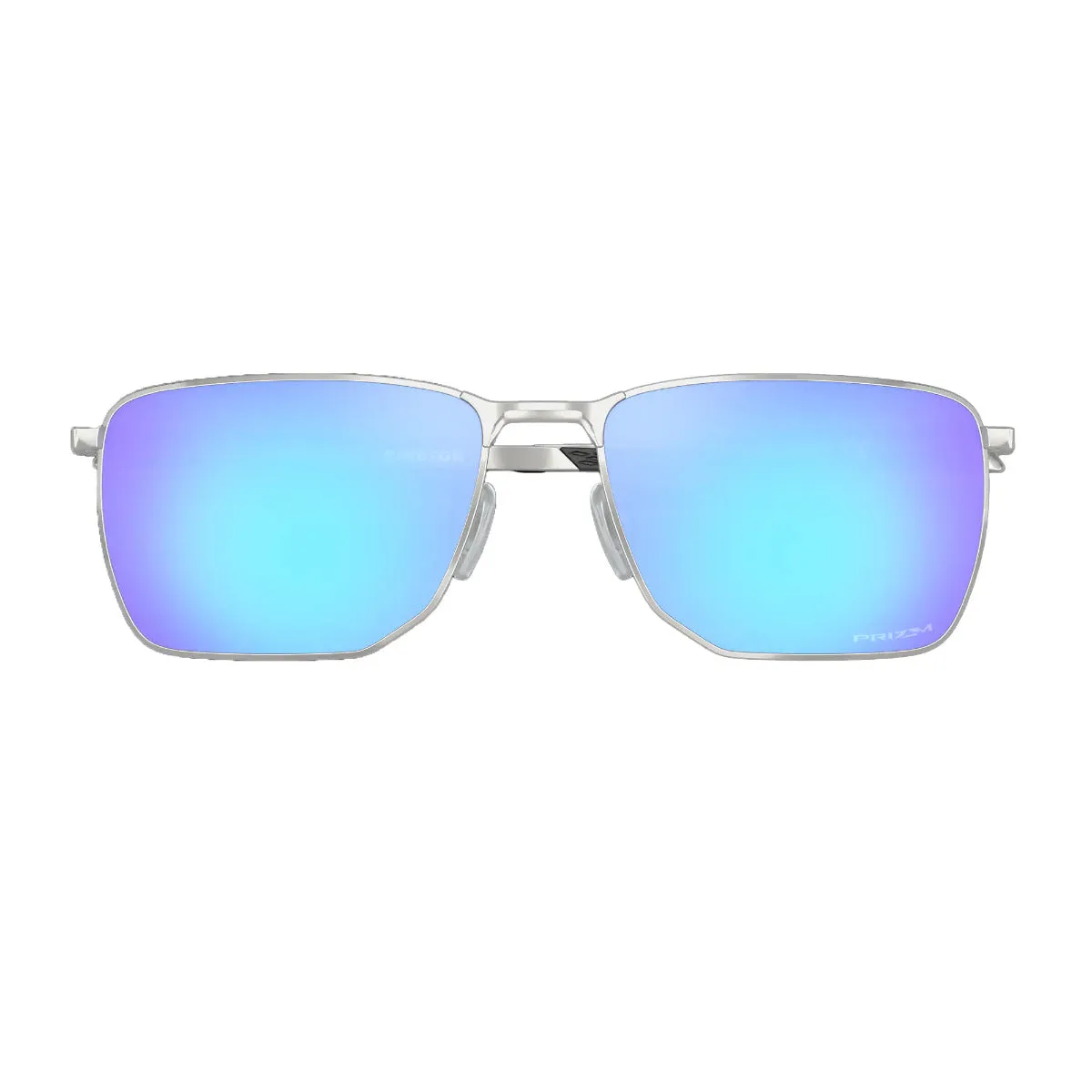 Oakley Ejector Sunglasses - Satin Chrome/Prizm Sapphire
