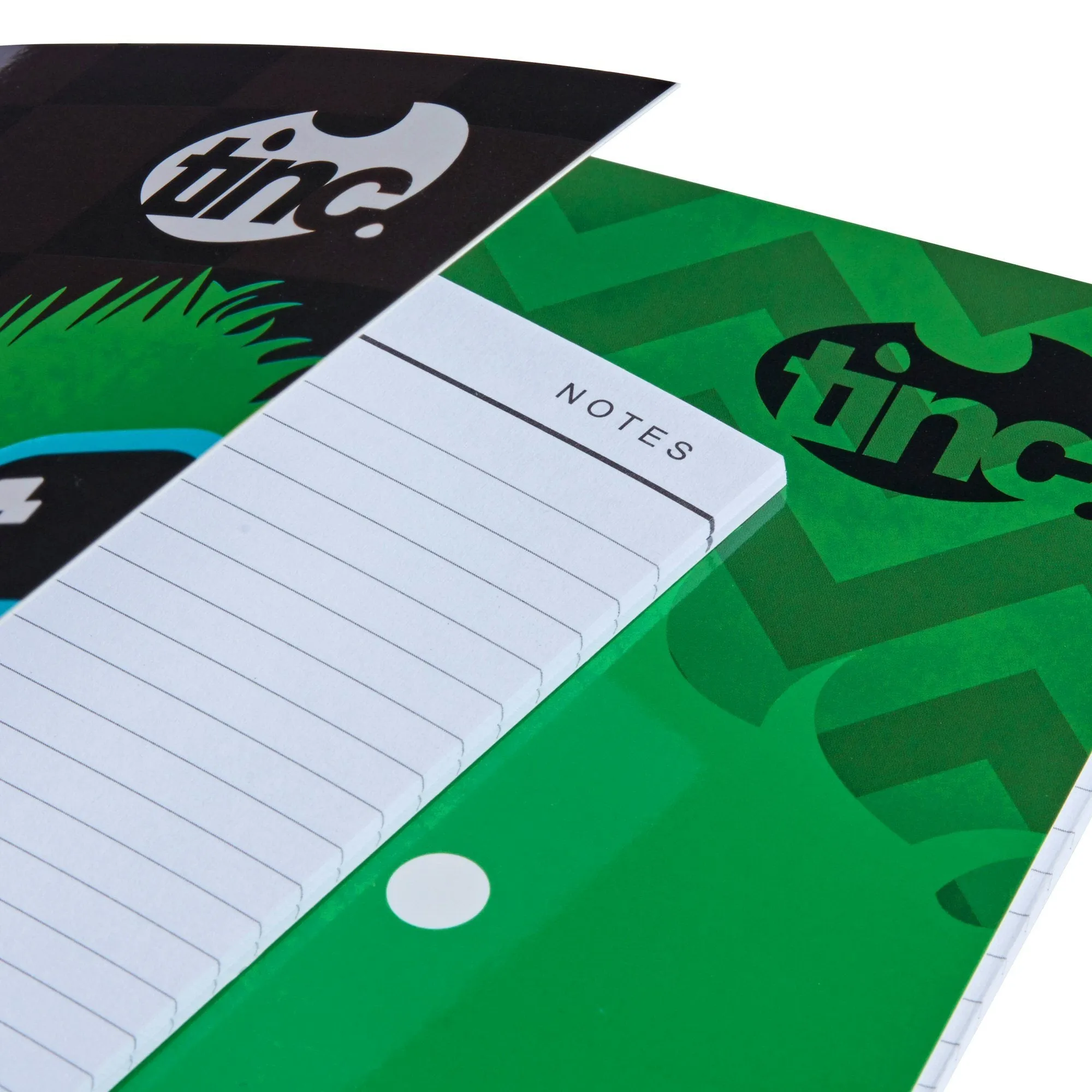 Pack of 2 A6 Notebooks - Green