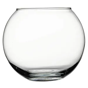 Pasabahce Botanica Glass Vase/Fish Bowl 1 Pc, Transparent, 825 ml