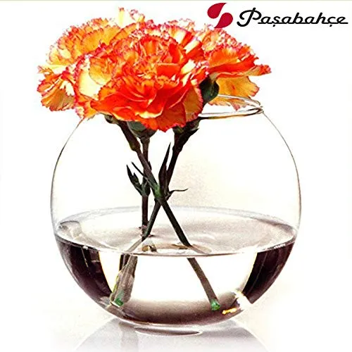 Pasabahce Botanica Glass Vase/Fish Bowl 1 Pc, Transparent, 825 ml