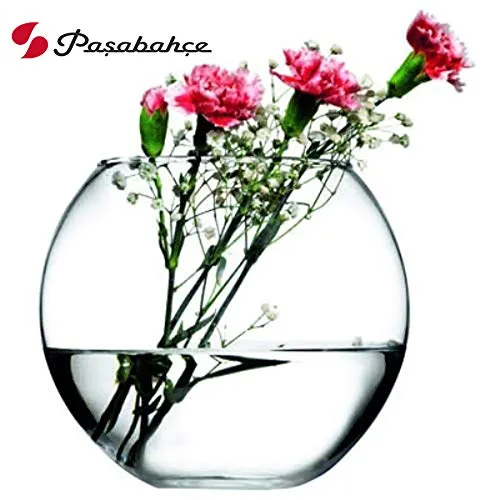 Pasabahce Botanica Glass Vase/Fish Bowl 1 Pc, Transparent, 825 ml