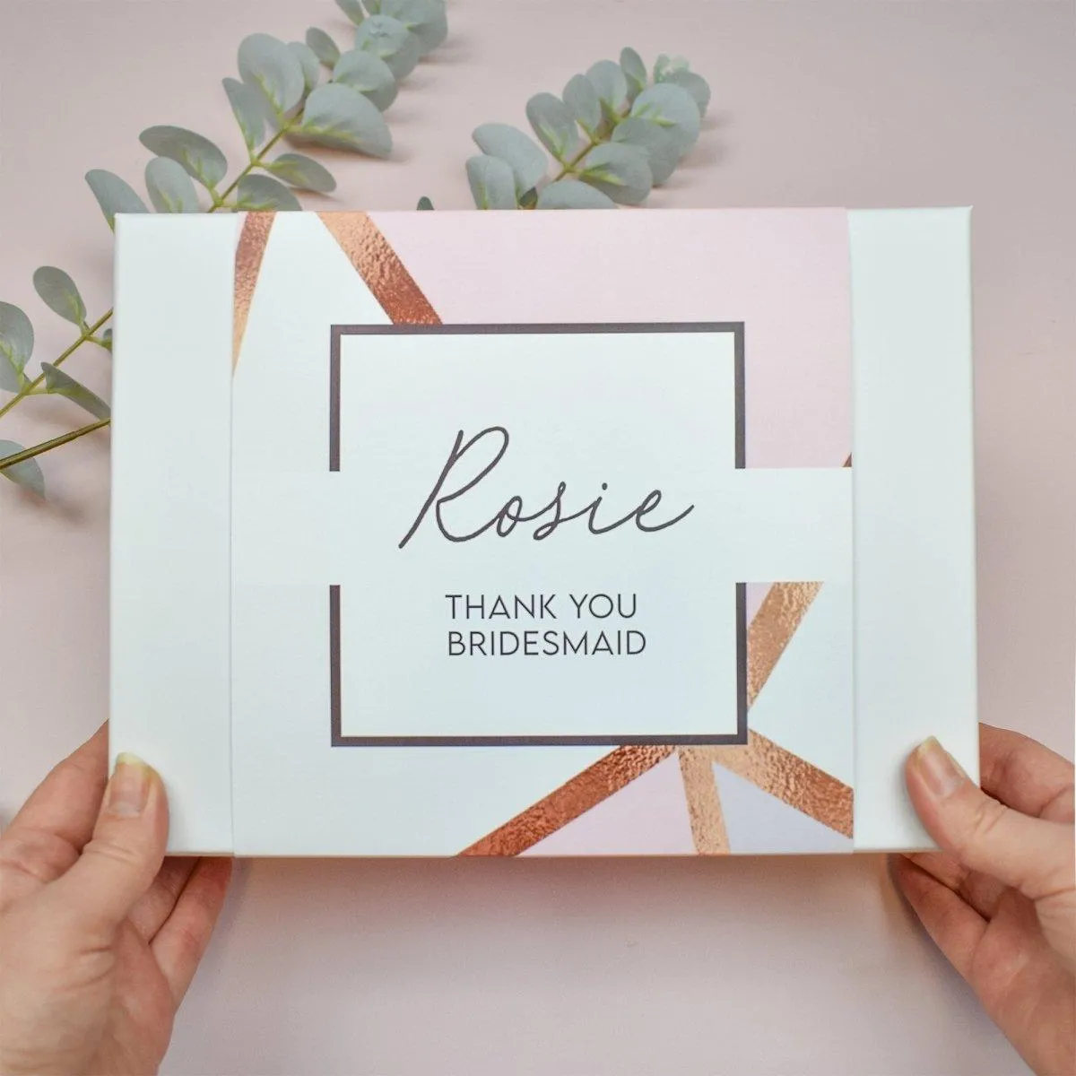 Personalised Bridesmaid Gift Box, Bridesmaid Gift, Personalised Filled Bridesmaid Box, Wedding Thank You Gifts, Filled Gift Box, Gift Sets