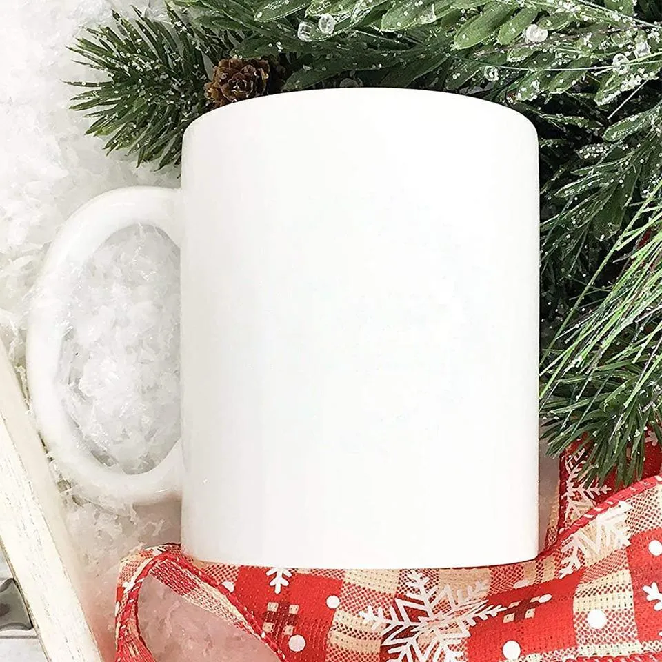 Personalized Christmas Tree Family Names Mugs