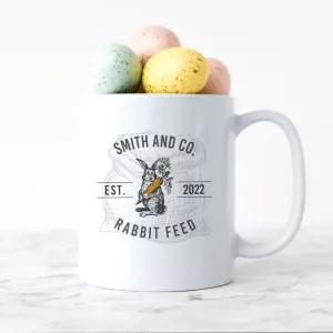 Personalized Vintage Farmhouse Easter Mugs