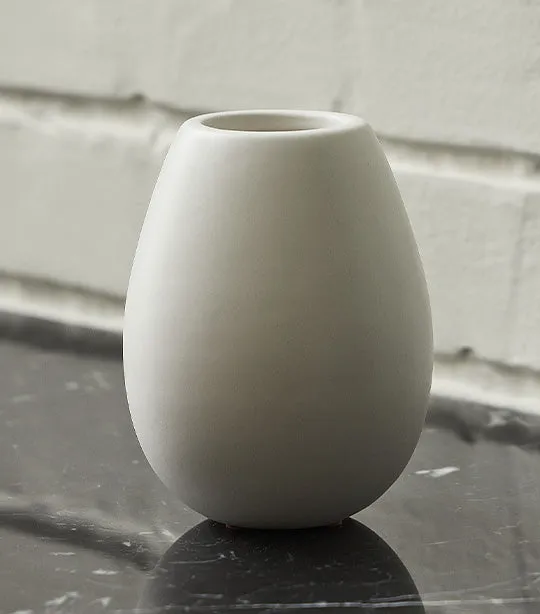 Pure White Matte Ceramic Vases