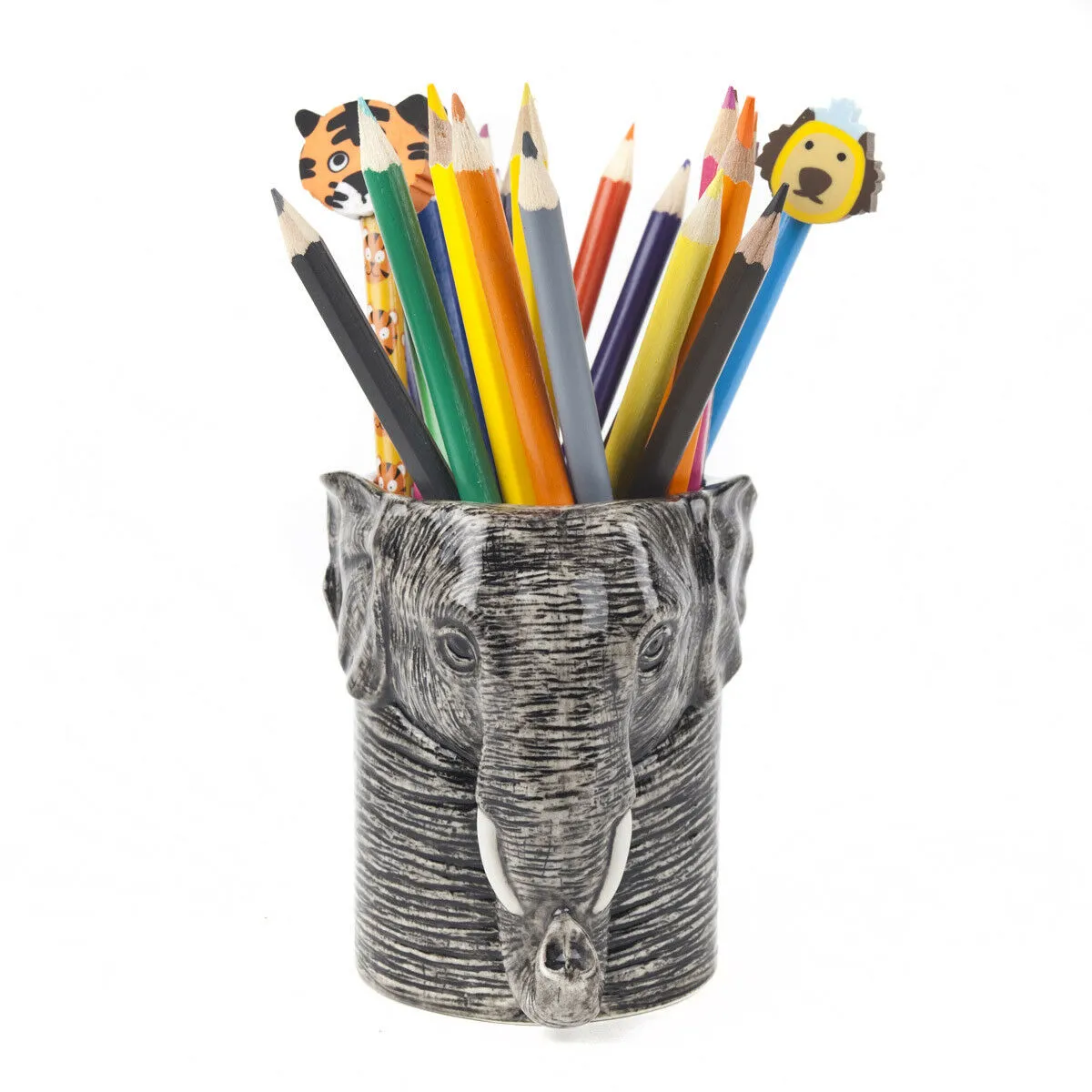 Quail Ceramics: Pencil Pot: Elephant