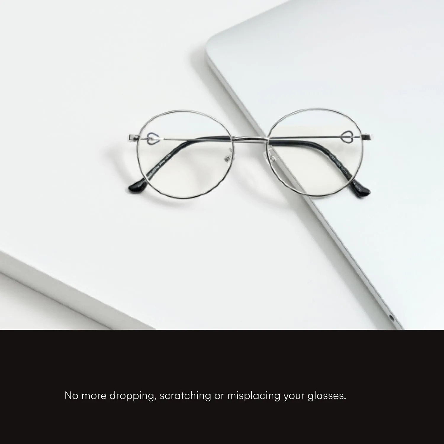 Readerest Slim Silver Blue Light Blocking Reading Glasses – Anti Glare UV Protection