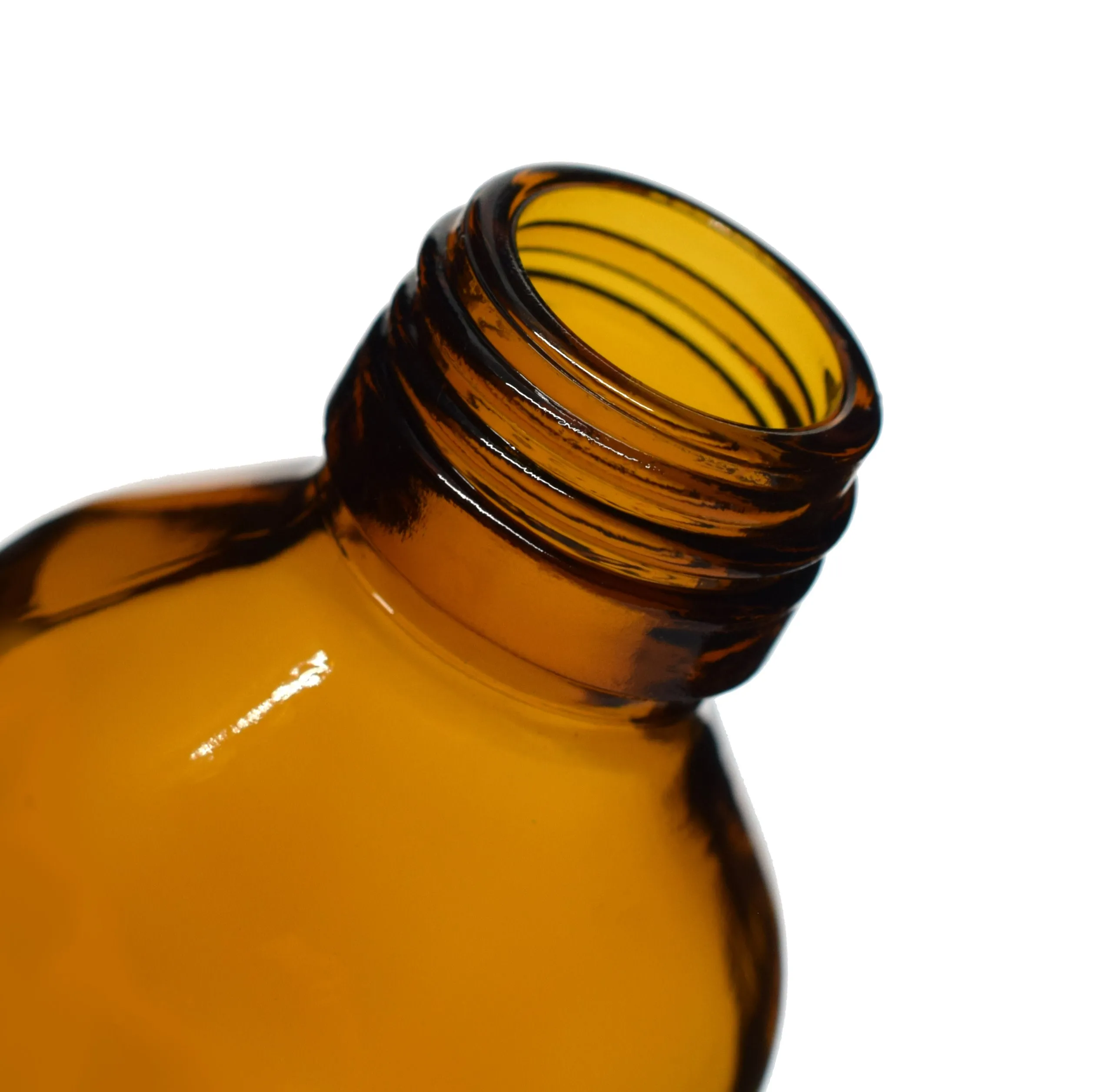 Reagent Bottle, 100ml - Amber Colored Soda Glass