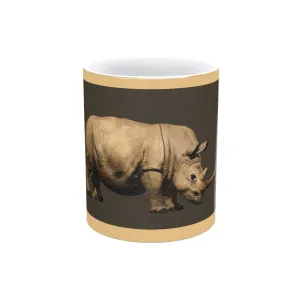 Rhino Metallic Mug (Silver / Gold)