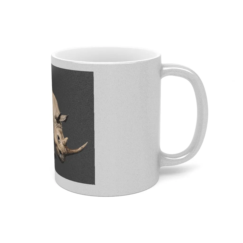 Rhino Metallic Mug (Silver / Gold)