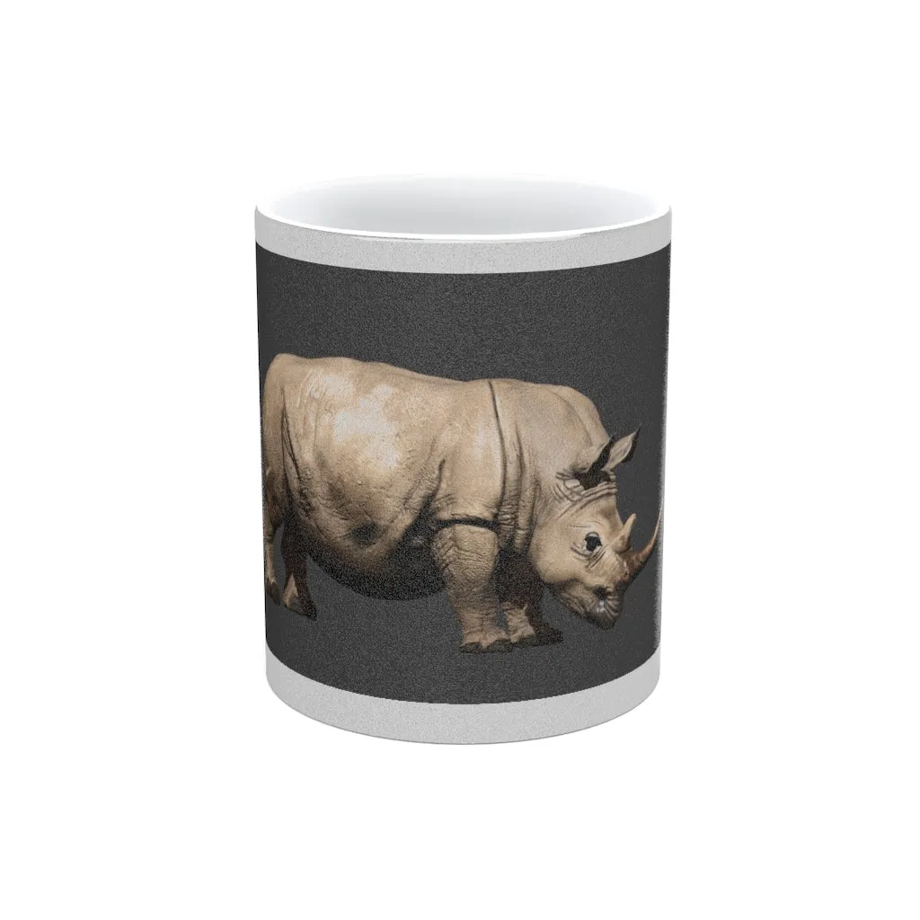 Rhino Metallic Mug (Silver / Gold)