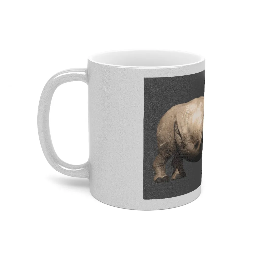 Rhino Metallic Mug (Silver / Gold)