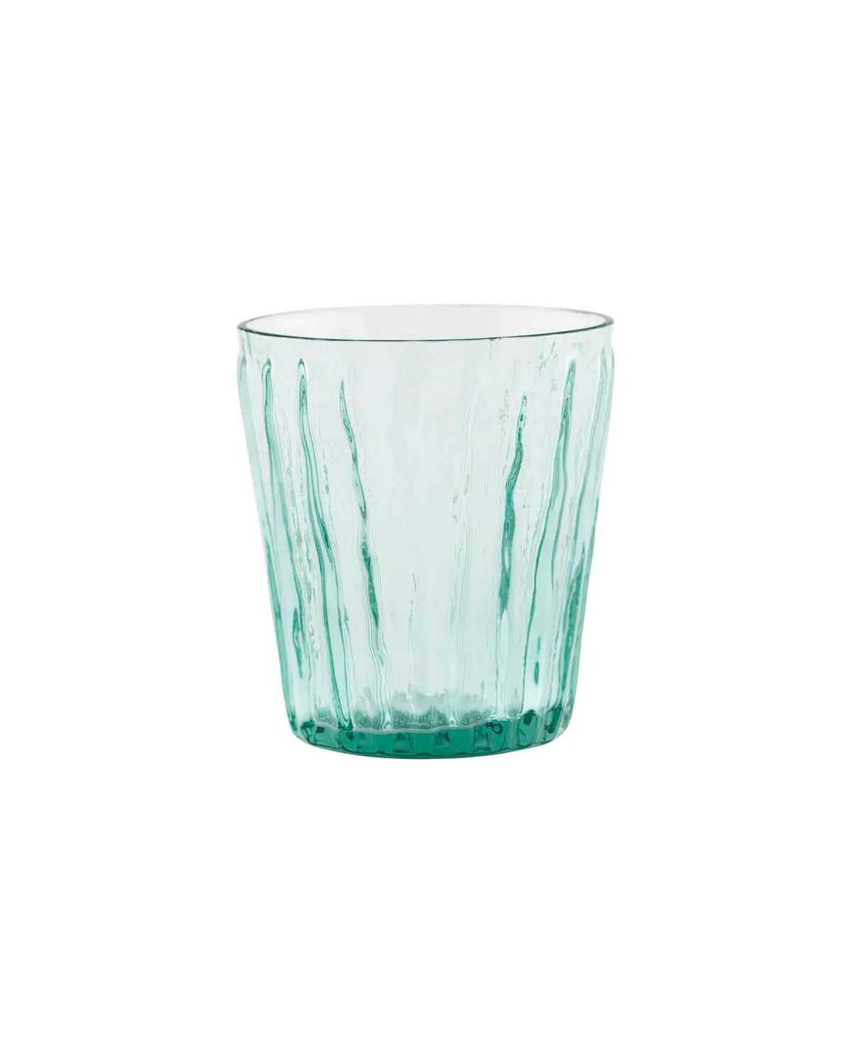 Ridged Light Blue or Green Votive