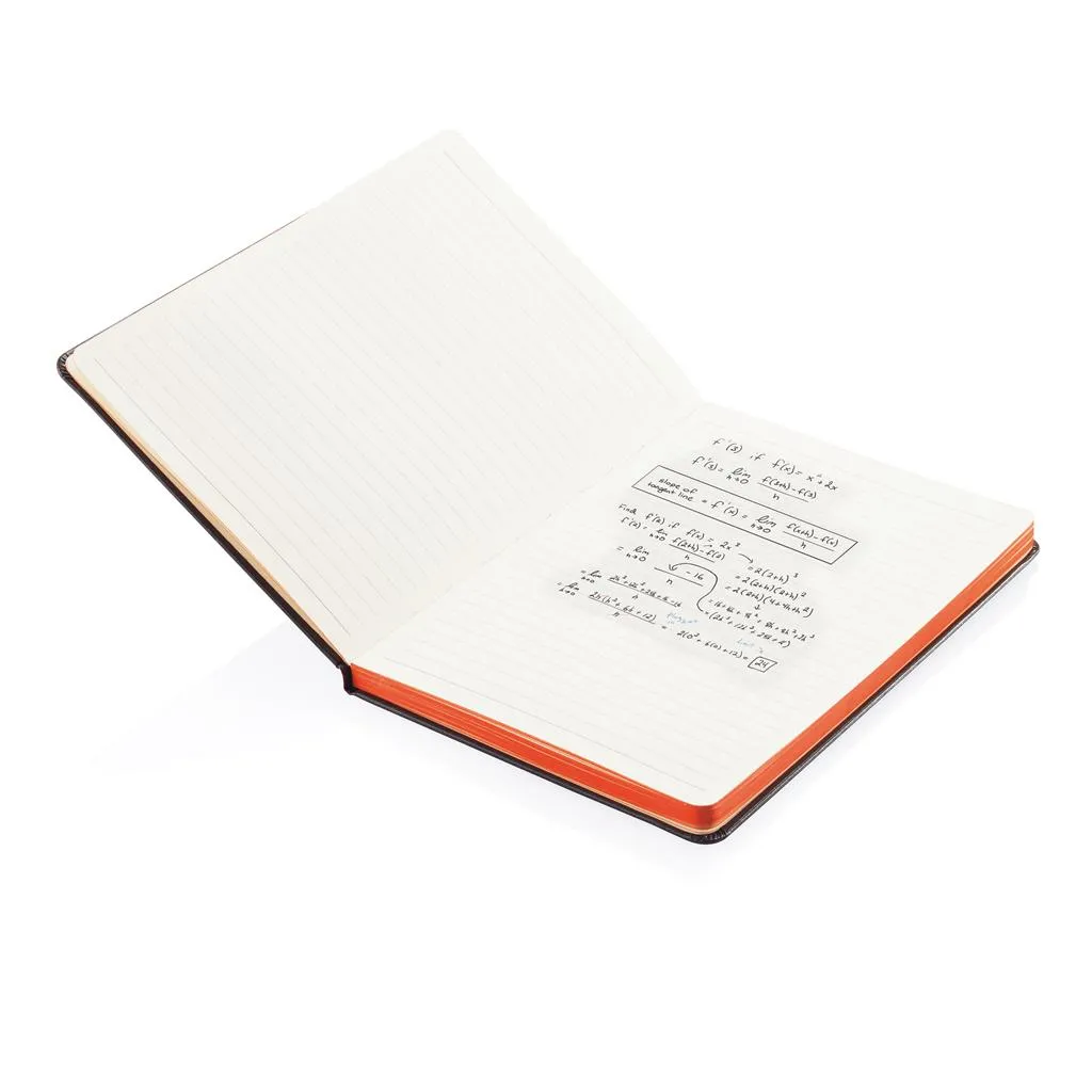 SANTHOME Sukh Hardcover A5 Size, Ruled PVC Notebook - (AMS-NBSN-SN-107- SUKH)