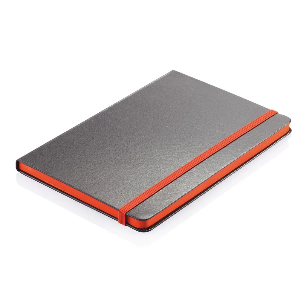 SANTHOME Sukh Hardcover A5 Size, Ruled PVC Notebook - (AMS-NBSN-SN-107- SUKH)