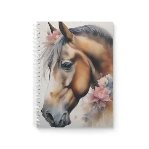 Savannah Bay Floral Horse Journal with Flowers [Almost too fancy for the Barn]