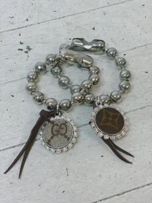 Silver Chain Upcycled Bracelet