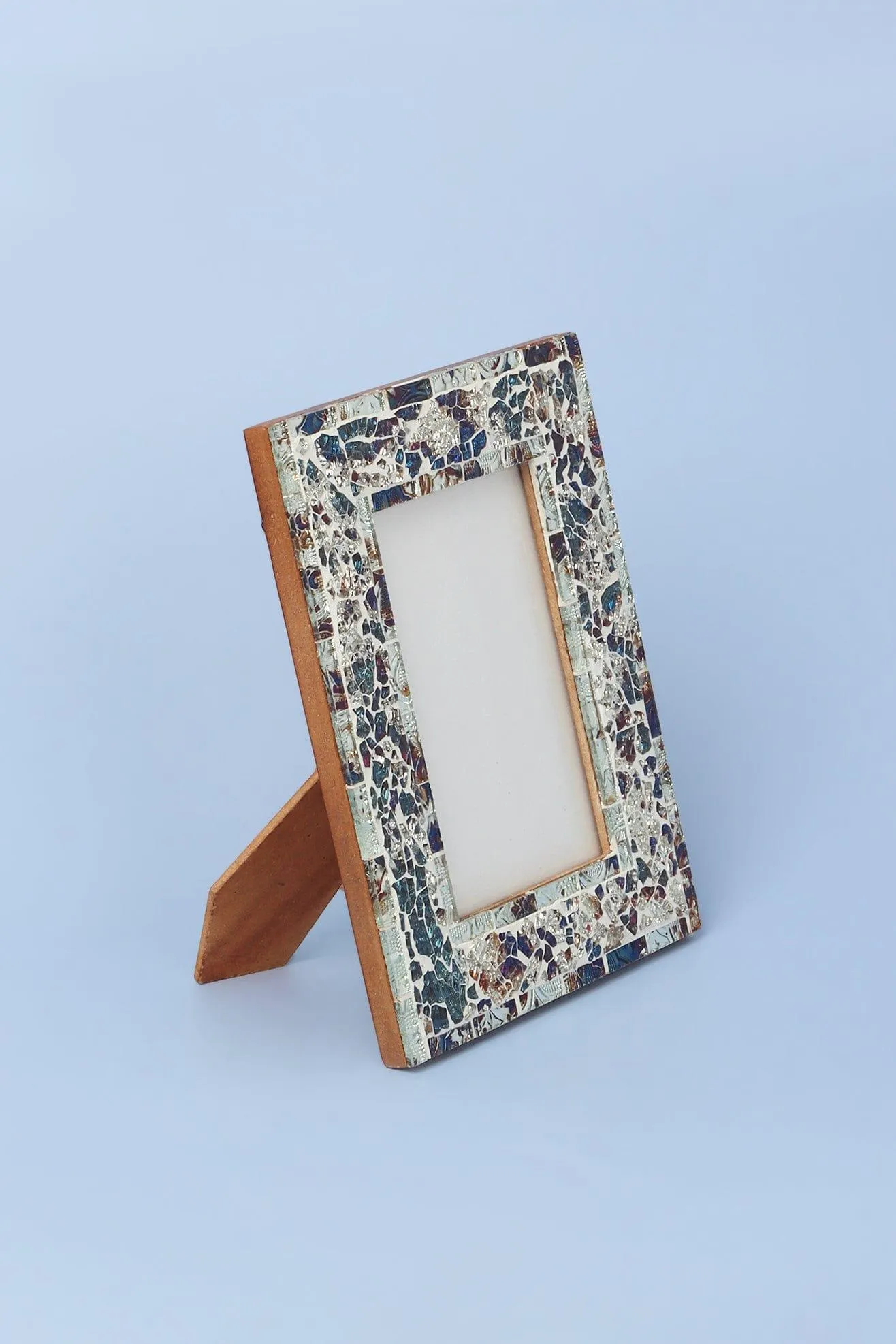 Silver Pebble Rock Effect Stylish Photo Frames