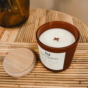 Simply Modern Soy Wax Candle - Apple Maple Bourbon