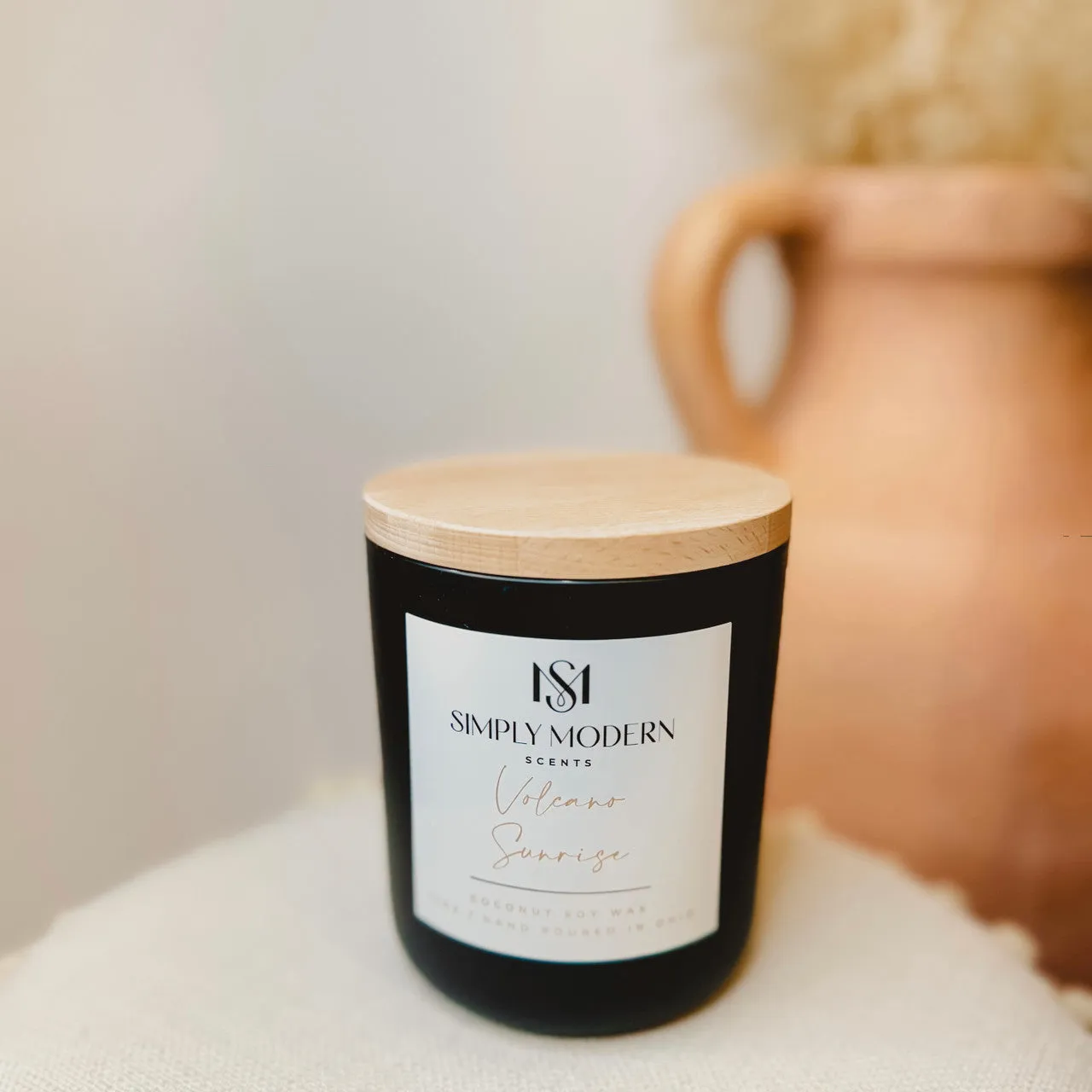 Simply Modern Soy Wax Candle - Volcano Sunrise