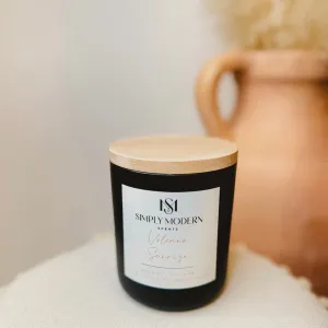 Simply Modern Soy Wax Candle - Volcano Sunrise
